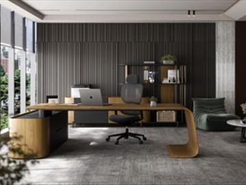 طراحی و ساخت دکوراسیون اداری در کرمان | میز، پارتیشن و کمد | کابینت همتا